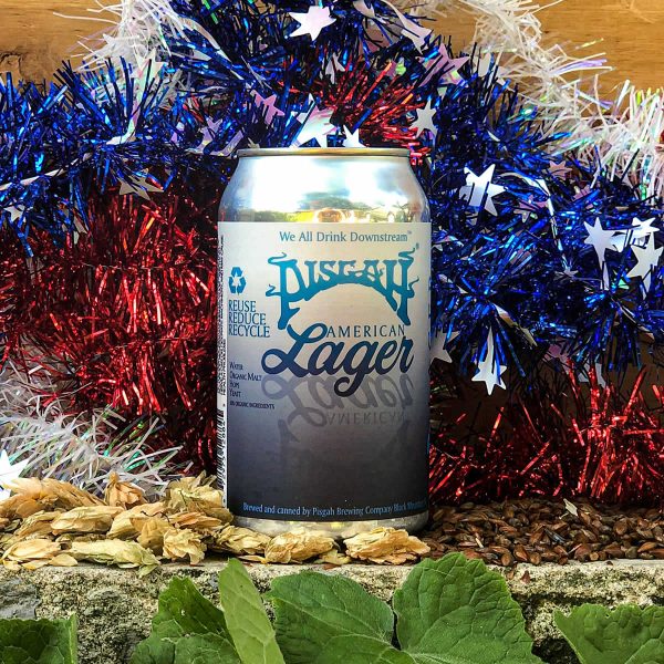 American Lager Pisgah Brewing Company