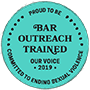 Bar Outreach Trained Logo