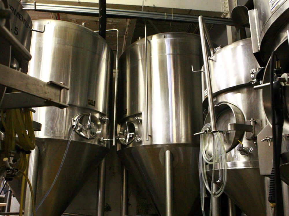 Pisgah Brewery Tanks