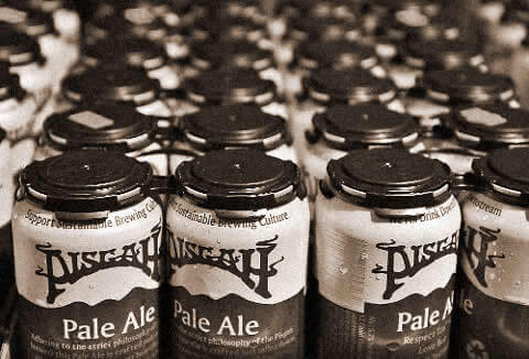 Pisgah Pale Ale Cans