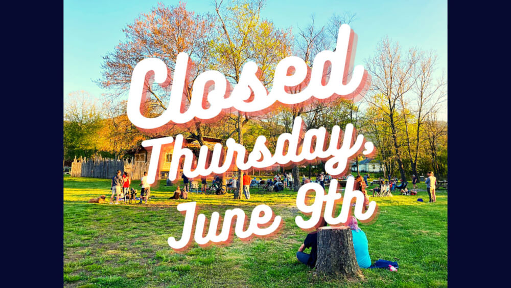 Pisgah Taproom Closed Thursday, June 9th, 2022